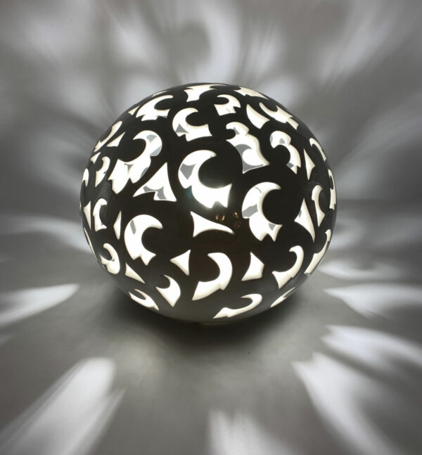 sfera barocco lampade da tavola